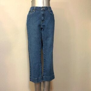 Riders By Lee Denim Blue Jeans Capris 10